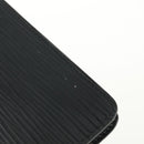 LOUIS VUITTON Epi Agenda MM Day Planner Cover Black R20042 LV Auth 157811-18