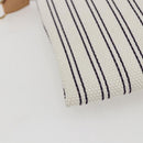 LOUIS VUITTON Antigua Pochette Platform PM Pouch White M40069 LV Auth 157812V-16