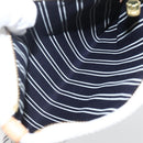 LOUIS VUITTON Antigua Pochette Platform PM Pouch White M40069 LV Auth 157812V-10