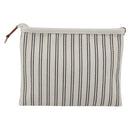 LOUIS VUITTON Antigua Pochette Platform PM Pouch White M40069 LV Auth 157812V-2