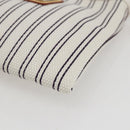 LOUIS VUITTON Antigua Pochette Platform PM Pouch White M40069 LV Auth 157812V-7