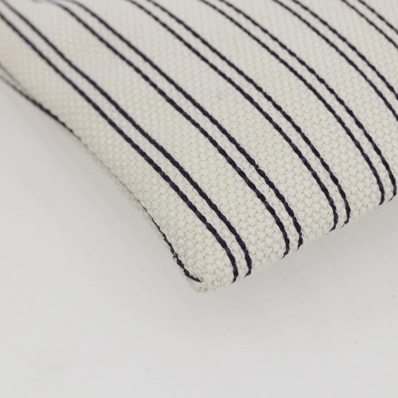 LOUIS VUITTON Antigua Pochette Platform PM Pouch White M40069 LV Auth 157812V