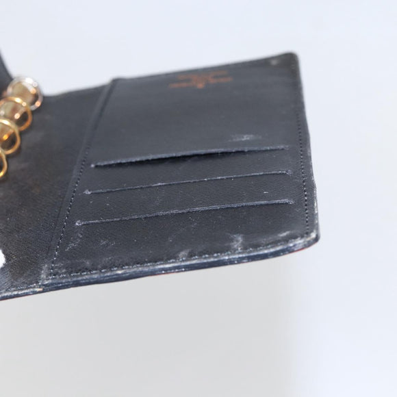 LOUIS VUITTON Epi Agenda PM Day Planner Cover Red R20057 LV Auth 157813