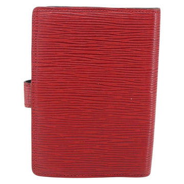 LOUIS VUITTON Epi Agenda PM Day Planner Cover Red R20057 LV Auth 157813 - 0