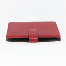 LOUIS VUITTON Epi Agenda PM Day Planner Cover Red R20057 LV Auth 157813-3