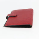 LOUIS VUITTON Epi Agenda PM Day Planner Cover Red R20057 LV Auth 157813-5