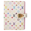 LOUIS VUITTON Multicolor Agenda Partonaire PM Day Planner R21059 LV Auth 157814-2