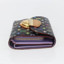 LOUIS VUITTON Multicolor Portefeuille Joy Wallet Black M60282 LV Auth 157816V-4
