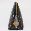 LOUIS VUITTON Monogram Multicolor Pochette Pouch Black M47355 LV Auth 157817SM-4