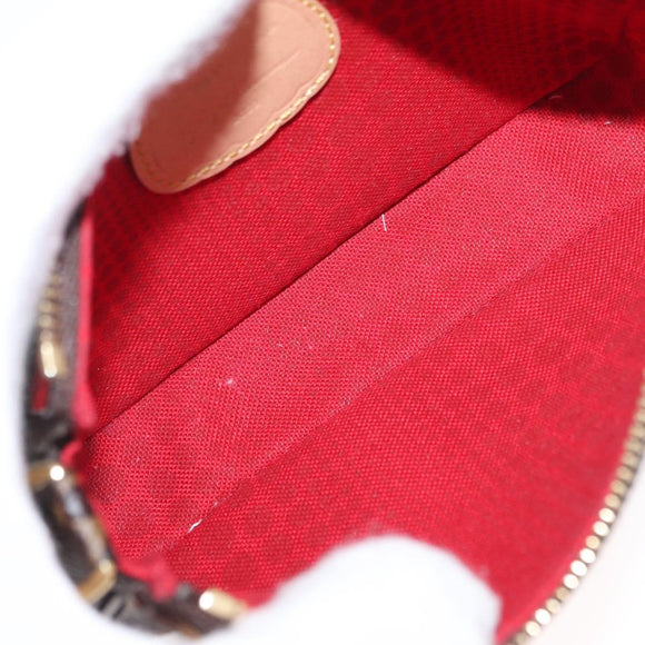 LOUIS VUITTON Yayoi Kusama Mini Pochette Accessoires Pouch M81866 Auth 157818SAM