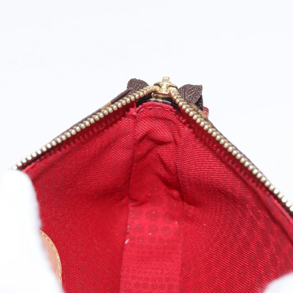 LOUIS VUITTON Yayoi Kusama Mini Pochette Accessoires Pouch M81866 Auth 157818SAM