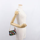 LOUIS VUITTON Yayoi Kusama Mini Pochette Accessoires Pouch M81866 Auth 157818SAM-22