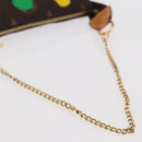 LOUIS VUITTON Yayoi Kusama Mini Pochette Accessoires Pouch M81866 Auth 157818SAM-7