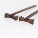 LOUIS VUITTON Monogram Baguette Chop Sticks Wood VIP Only M99171 LV Auth 157821M-12