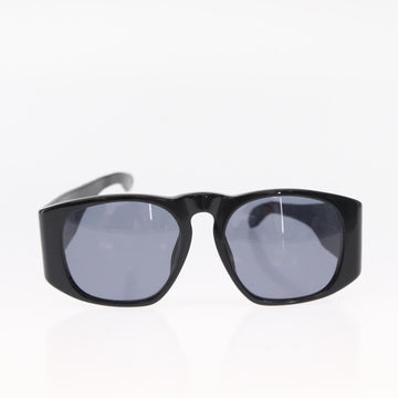 CHANEL COCO Mark Sunglasses plastic Black CC Auth 157822 - 0