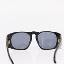 CHANEL COCO Mark Sunglasses plastic Black CC Auth 157822-3