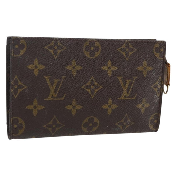 LOUIS VUITTON Monogram Bucket PM Accessory Pouch LV Auth 157823
