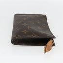 LOUIS VUITTON Monogram Bucket PM Accessory Pouch LV Auth 157823-4