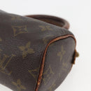 LOUIS VUITTON Monogram Mini Speedy Hand Bag M41534 LV Auth 157825-15