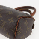 LOUIS VUITTON Monogram Mini Speedy Hand Bag M41534 LV Auth 157825-17