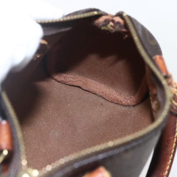 LOUIS VUITTON Monogram Mini Speedy Hand Bag M41534 LV Auth 157825