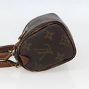 LOUIS VUITTON Monogram Mini Speedy Hand Bag M41534 LV Auth 157825-3