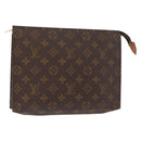 LOUIS VUITTON Monogram Poche Toilette 26 Pouch M47542 LV Auth 157826-1