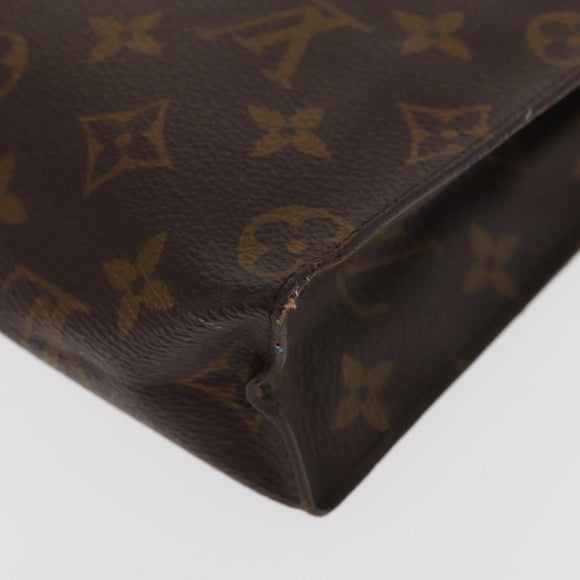 LOUIS VUITTON Monogram Poche Toilette 26 Pouch M47542 LV Auth 157826