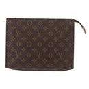 LOUIS VUITTON Monogram Poche Toilette 26 Pouch M47542 LV Auth 157826-13