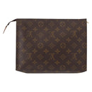 LOUIS VUITTON Monogram Poche Toilette 26 Pouch M47542 LV Auth 157826-2