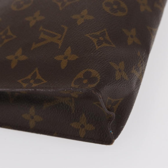 LOUIS VUITTON Monogram Poche Toilette 26 Pouch M47542 LV Auth 157826