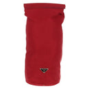 PRADA Shoulder Bag Nylon Red Silver Auth 157829-13