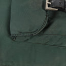 PRADA Backpack Nylon Green Silver Auth 157830-4