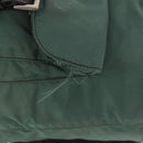 PRADA Backpack Nylon Green Silver Auth 157830-6