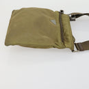 PRADA Hand Bag Nylon 3 Set Green Beige Auth 157831-18