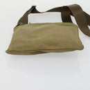 PRADA Hand Bag Nylon 3 Set Green Beige Auth 157831-21