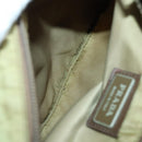 PRADA Hand Bag Nylon 3 Set Green Beige Auth 157831-22