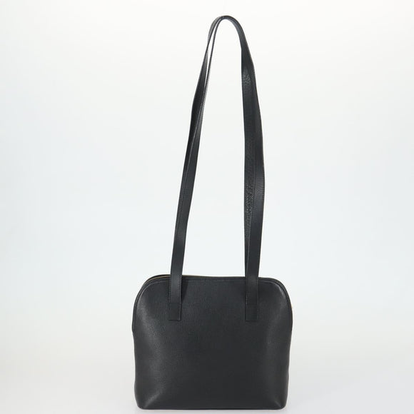 CELINE Burberry Shoulder Bag Leather PVC 2 Set Brown Black Auth 157832