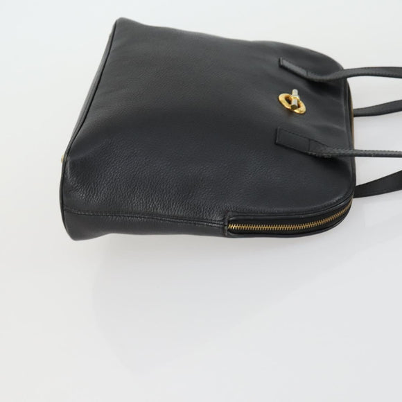 CELINE Burberry Shoulder Bag Leather PVC 2 Set Brown Black Auth 157832