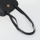 CELINE Burberry Shoulder Bag Leather PVC 2 Set Brown Black Auth 157832-5