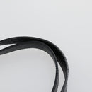 CELINE Burberry Shoulder Bag Leather PVC 2 Set Brown Black Auth 157832-6