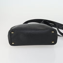 CELINE Burberry Shoulder Bag Leather PVC 2 Set Brown Black Auth 157832-7