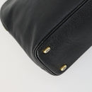 CELINE Burberry Shoulder Bag Leather PVC 2 Set Brown Black Auth 157832-8