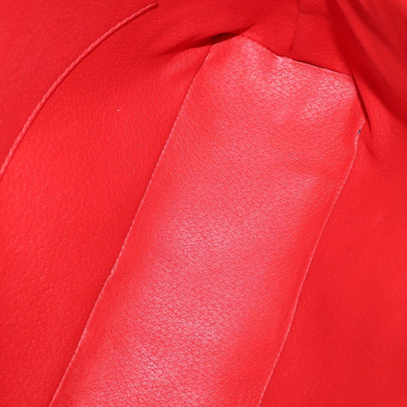 CELINE Burberry Shoulder Bag Leather PVC 2 Set Brown Black Auth 157832