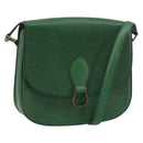 LOUIS VUITTON Epi Saint Cloud GM Shoulder Bag Green M52194 LV Auth 157851-1