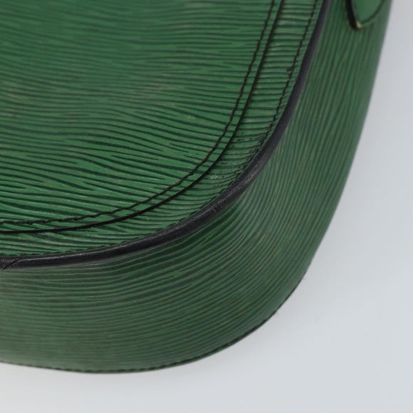 LOUIS VUITTON Epi Saint Cloud GM Shoulder Bag Green M52194 LV Auth 157851