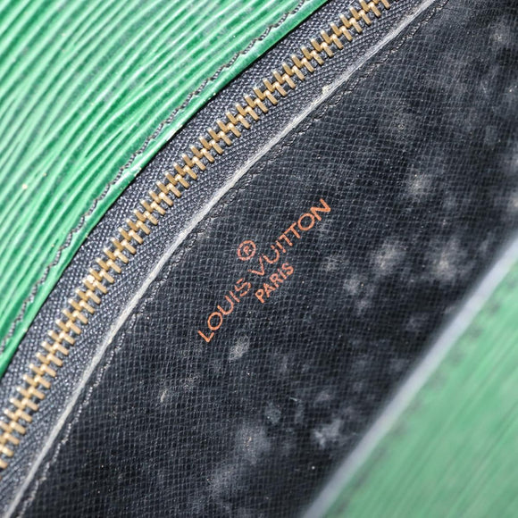 LOUIS VUITTON Epi Saint Cloud GM Shoulder Bag Green M52194 LV Auth 157851