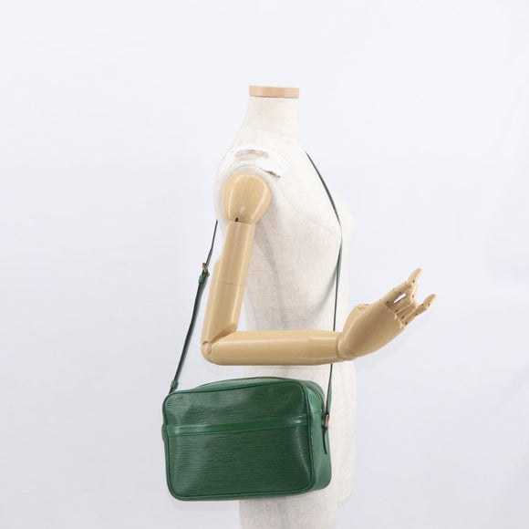 LOUIS VUITTON Epi Trocadero 27 Shoulder Bag Green M52314 LV Auth 157852