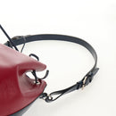 LOUIS VUITTON Epi Petit Noe Shoulder Bag Tricolor Purple Red Navy Auth 157854V-14