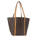 LOUIS VUITTON Monogram Sac Shopping Tote Bag M51108 LV Auth 157867-1